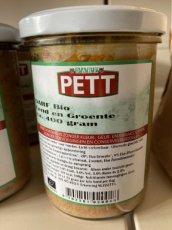 Darf/Pett houdbaar in glas bio eend en groente 400 gram