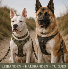 leibanden - halsbanden - tuigjes